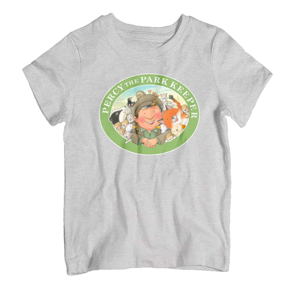 Percy The Park Keeper Oval Logo Kid's T-Shirt product image 1