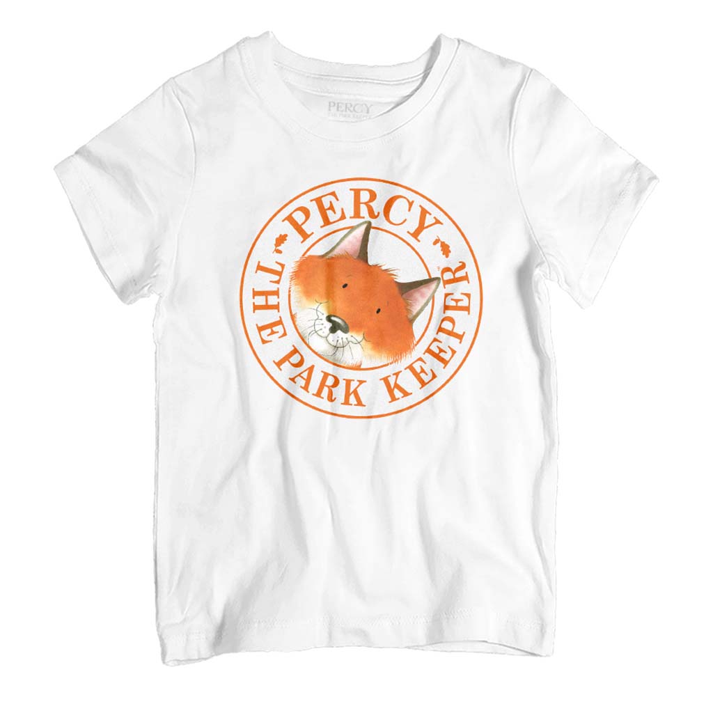 Percy The Park Keeper Fox In Circle Kid's T-Shirt product image 1