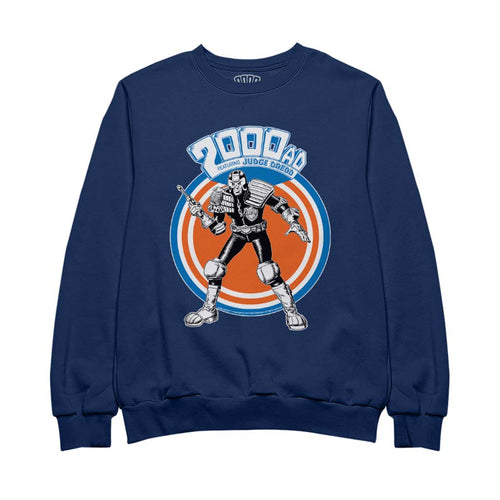 2000 AD Featuring Judge Dredd Comic Art Men's Sweatshirt product image 1