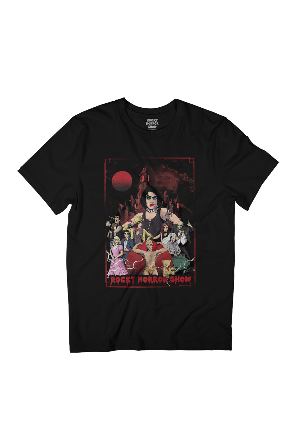 Rocky Horror Show Poster Art Women's Relaxed Fit T-Shirt