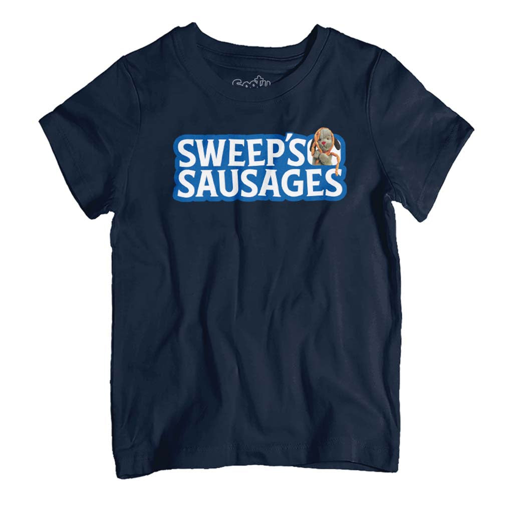 Sooty Sweeps Sausages Kid's T-Shirt product image 1