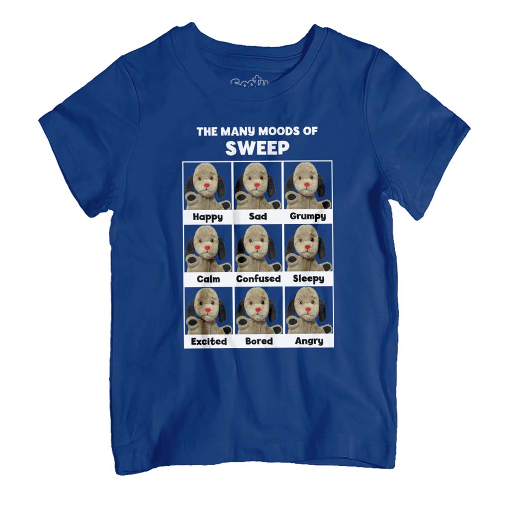 Sooty The Many Moods Of Sweep Kid's T-Shirt product image 1